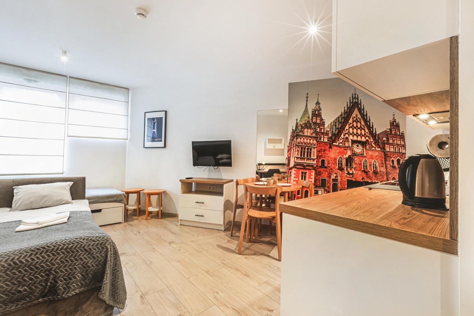 Apartment Komfort W Centrum Z Klimatyzacja Breslau